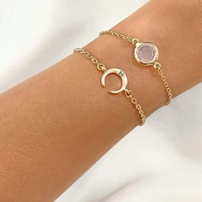 Bracelet corne lune pas cher