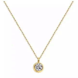 collier pendentif zircon