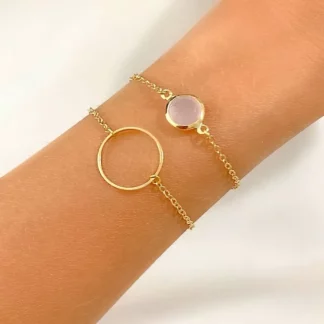 ensemble bracelet cercle