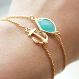 bracelet ancre femme pas cher