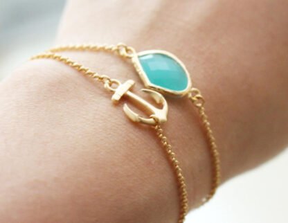 bracelet ancre femme pas cher