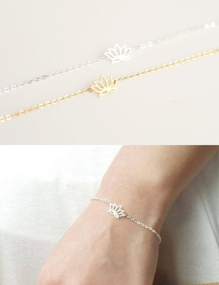 bracelet fantaisie femme fleur