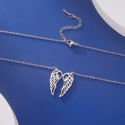 collier pendentif ailes ange