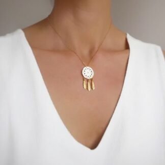 collier attrapereves femme