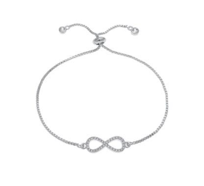 bracelet infini argente