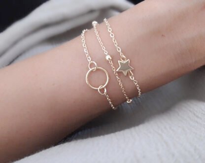 bracelet multirangs pas cher