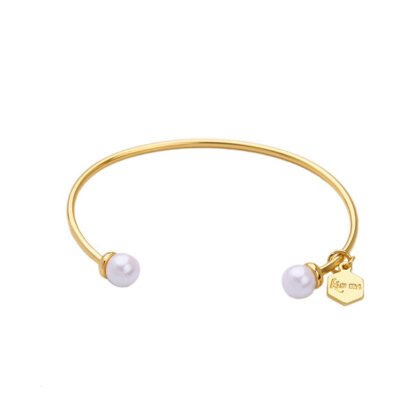 bracelet jonc perle tendance