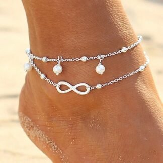 bracelet de cheville infini