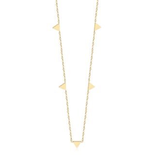 collier fantaisie dore