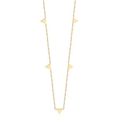 collier fantaisie dore