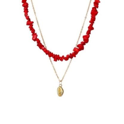 collier createur corail