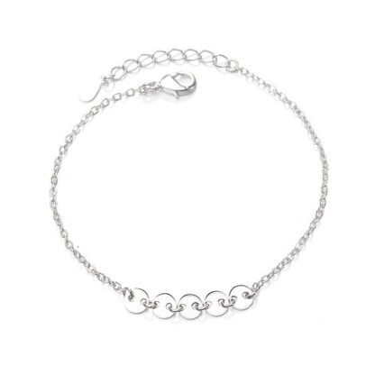 bracelet argent 925 pastille