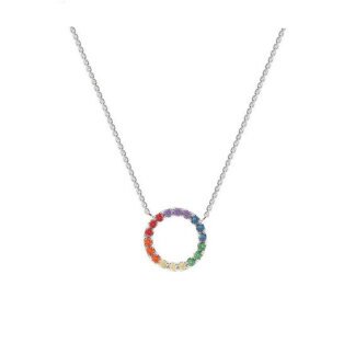 collier cercle argent 925