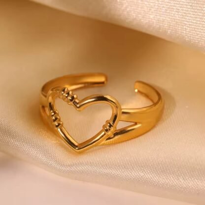 bague design coeur