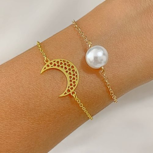 bracelet demi lune tendance