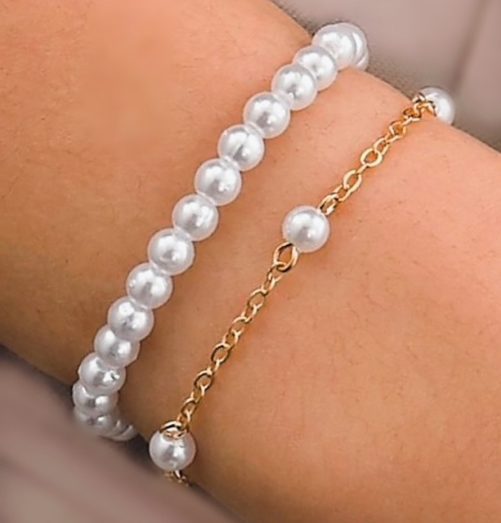 bracelet fantaisie perle pas cher