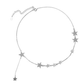 collier ras du cou argent tendance 2024