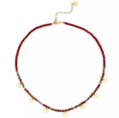 collier ras de cou pierres