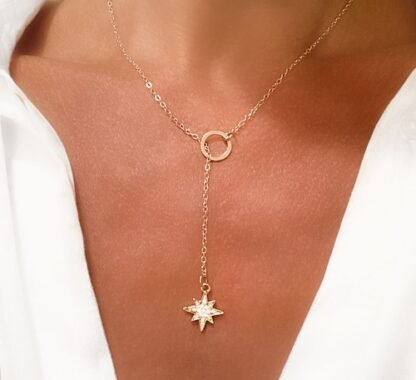 collier etoile pas cher