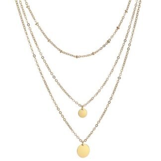 Collier trois rangs tendance 2024