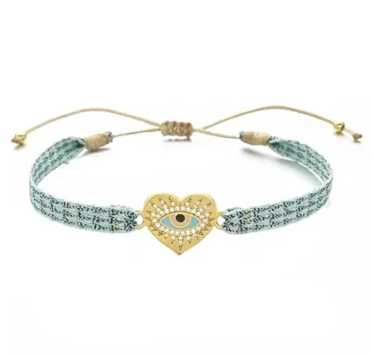 bracelet bresilien coeur