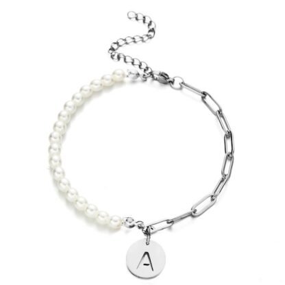 bracelet lettre femme