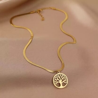 collier arbre de vie tendance