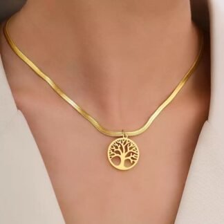 collier arbre de vie tendance