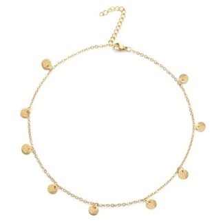 Collier ras du cou tendance 2024