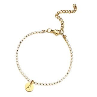 bracelet lettre tendance