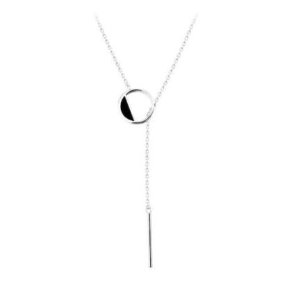 collier cercle argent