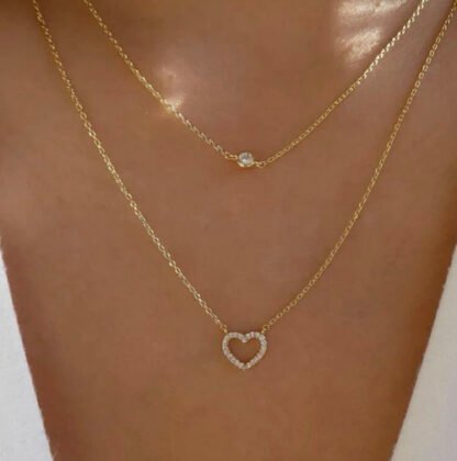 collier coeur original