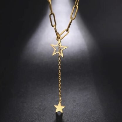 Collier cravate étoile – Image 4