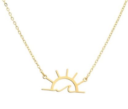 collier vague soleil