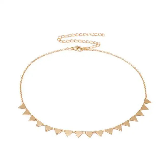 collier ras du cou minimaliste