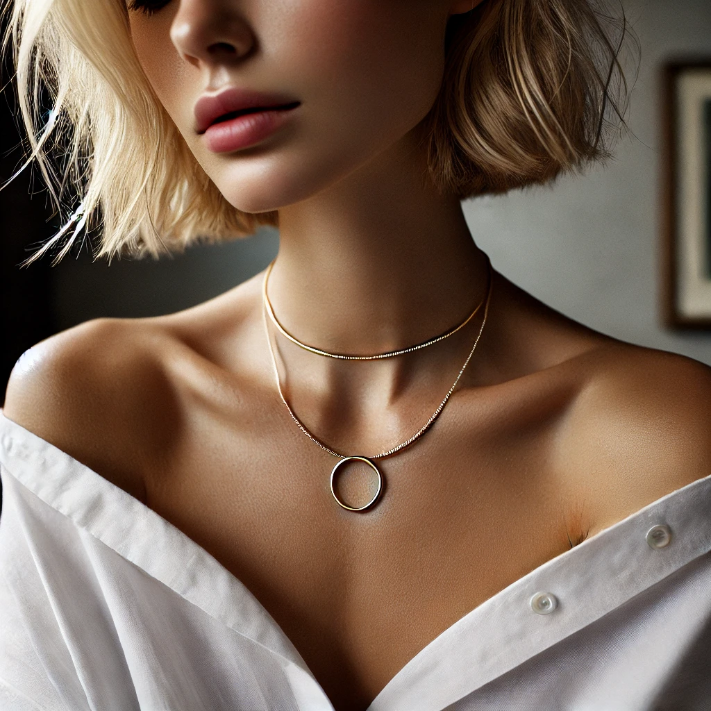 collier ras du cou tendance